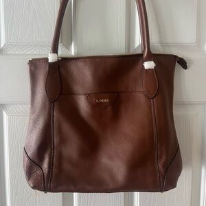 LODIS New, Kiera Leather Tote Bag Purse Hand Shoulder bag with some tags